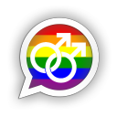 Icône LGBT  Chat France