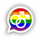 Icône Lgbt  chat france