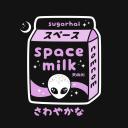 Icon space milk advertising🍶