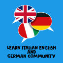 Icon Learn Italian English and German Community