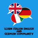 Icône Learn Italian English and German Community Icône Learn Italian English and German Community