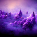 Icône Purple Galaxy