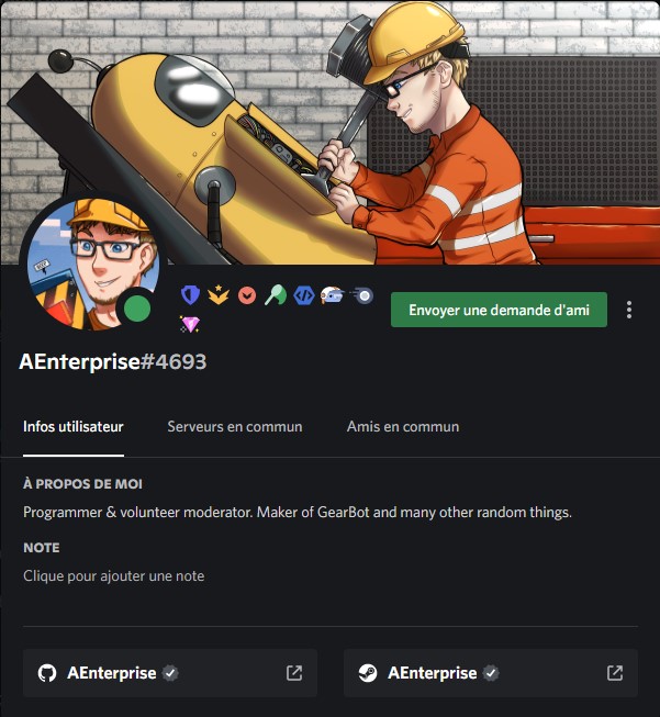 Exemple de profil personnalisé