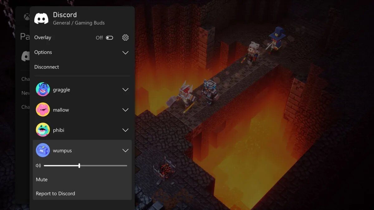 Discord sur Xbox