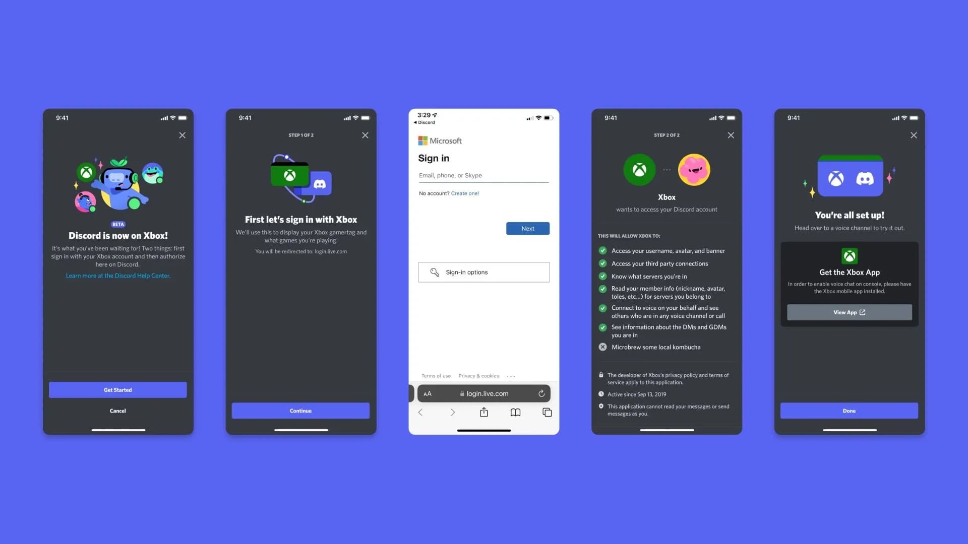 Discord sur Xbox