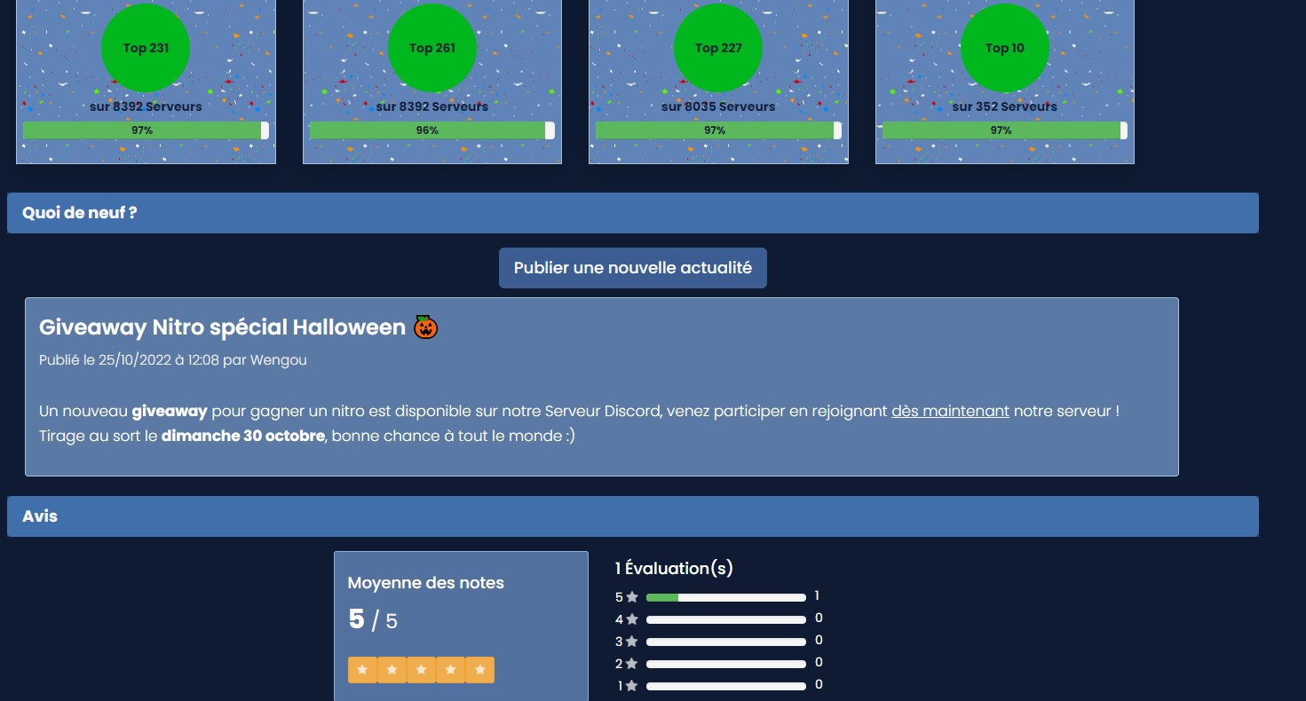 Image principale de l'article Obtenez plus de Visibilité grâce à la Publication d’Actualités sur votre Serveur Discord !