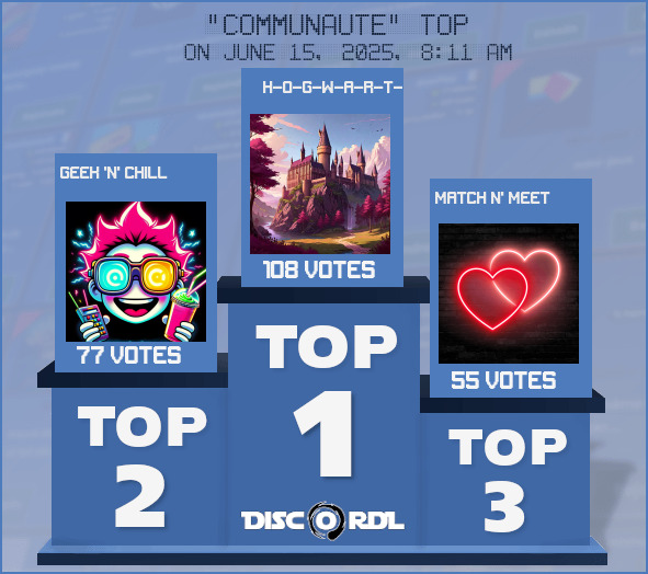 WEEKLY TOP communaute