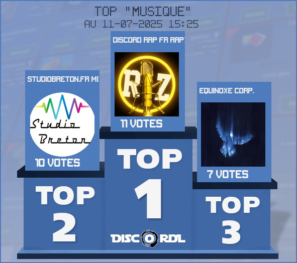 TOP HEBDO musique