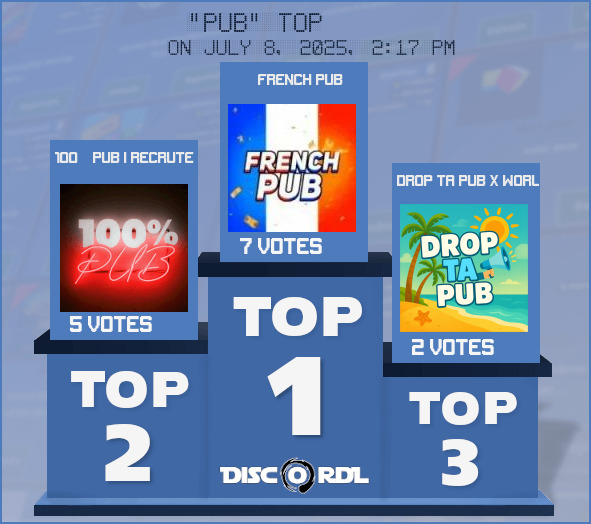 WEEKLY TOP pub