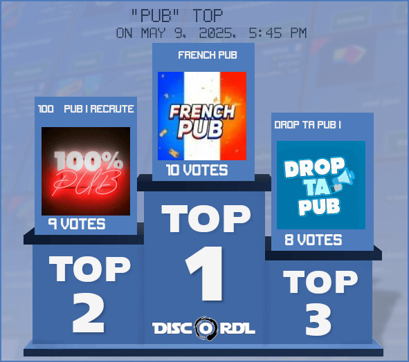 WEEKLY TOP pub